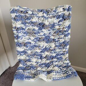 New - Hand Knitted Baby Blanket